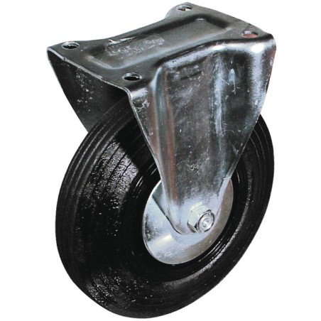 ROUE A CHAPE FIXE D100 + PAREFILS