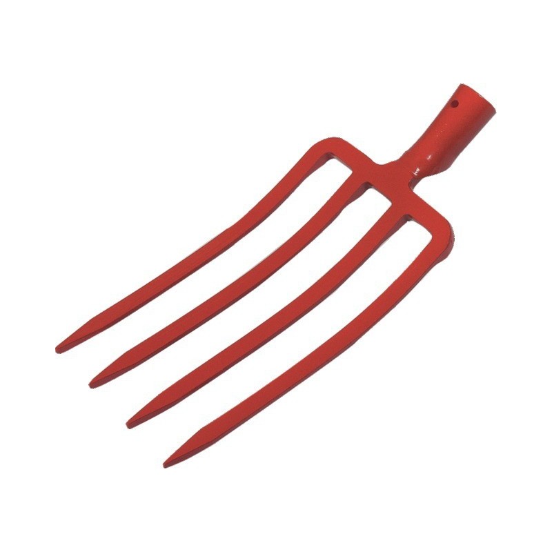 FOURCHE À BÊCHER 4 DENTS 27CM DOUILLE FOURCHE À BÊCHER 4 DENTS 27CM DOUILLE