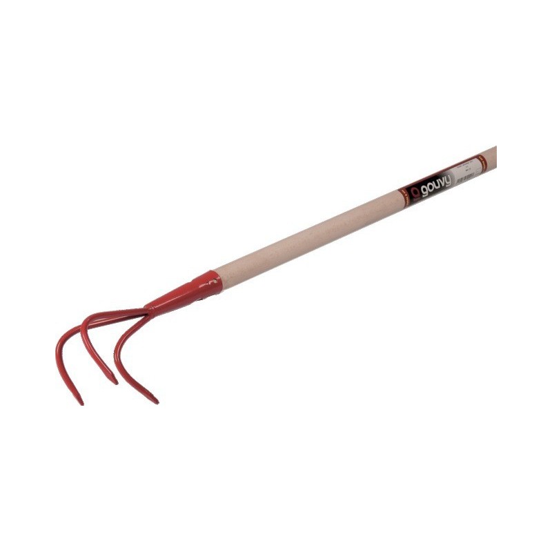 GRIFFE JARDINIER 3 DTS 12CM MANCHE BOIS 130CM GRIFFE JARDINIER 3 DTS 12CM MANCHE BOIS 130CM