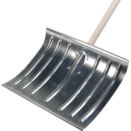 POUSSOIR NEIGE ALU 50CM MANCHE BOIS 150CM