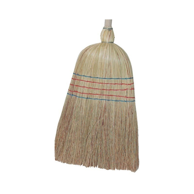 BALAI PAILLE DE RIZ 5 FILS AVEC MANCHE BALAI PAILLE DE RIZ 5 FILS AVEC MANCHE