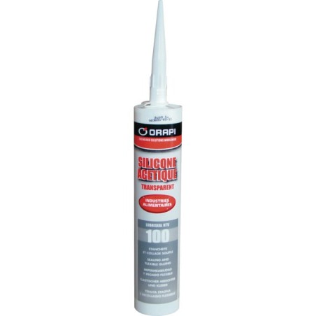 JOINT LUBRISEAL RTV 100 CARTOUCHE 310ML ORAPI