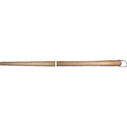 MANCHE BOIS DROIT 120 CM POUR PELLE PLASTIQUE