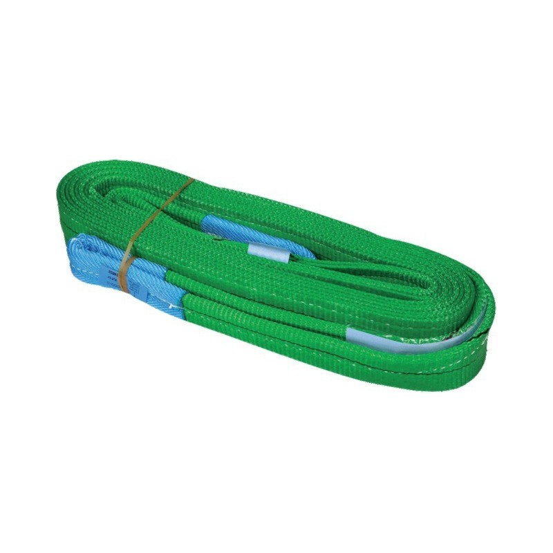 ELINGUE PLATE DOUBLE AVEC BOUCLES 60MMX02M 2T ELINGUE PLATE DOUBLE AVEC BOUCLES 60MMX02M 2T