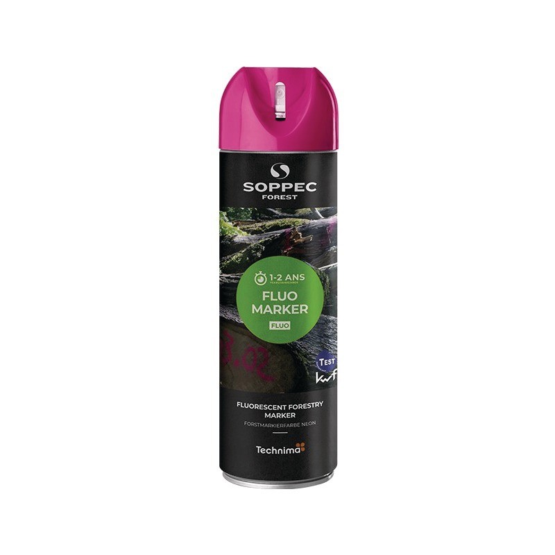 TRACEUR FORESTIER FLUORESCENT ROSE 500ML