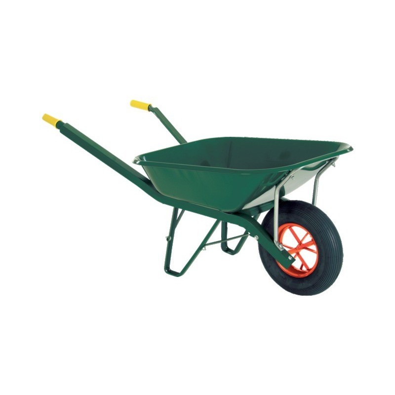 BROUETTE CORNIERE 100L C.PEINT ROUE GONFLABLE BROUETTE CORNIERE 100L C.PEINT ROUE GONFLABLE