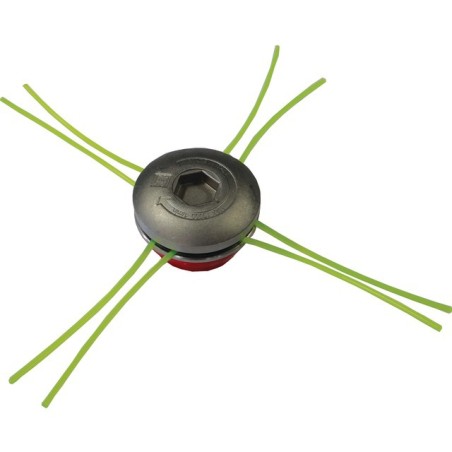 TETE DE DEBROUSSAILLEUSE MULTIFILS ALUMINIUM SIMPLE ETAGE