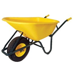 BROUETTE HERCULE 110L C.ETROIT POLYP.JAUNE RG