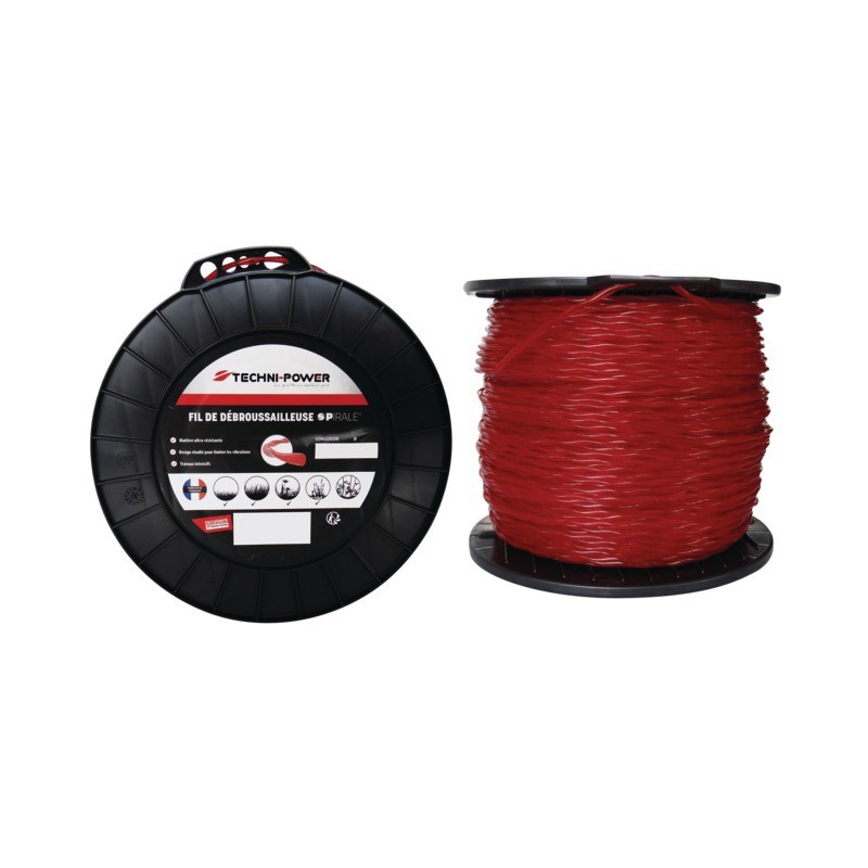 FIL NYLON TECHNI POWER SPIRALE Ø3,5 MM / 158 M FIL NYLON TECHNI POWER SPIRALE Ø3,5 MM / 158 M