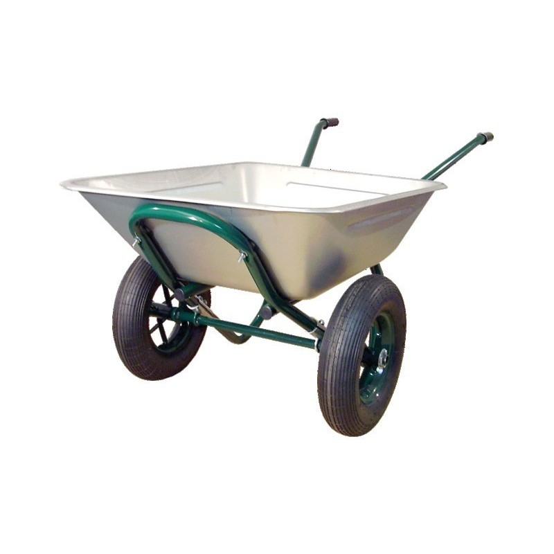 BROUETTE GALVA 150L 2 RG D400 MOYEU ACIER/RLT BROUETTE GALVA 150L 2 RG D400 MOYEU ACIER/RLT