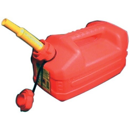 JERRYCAN HYDROCARBURE PLASTIQUE