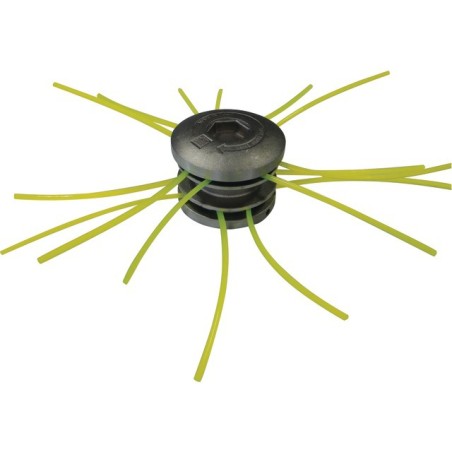 TETE DE DEBROUSSAILLEUSE MULTIFILS ALUMINIUM DOUBLE ETAGE