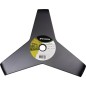 LAME DEBROUSSAILLEUSE RONCE 3 DENTS 300MM AL 20MM LAME DEBROUSSAILLEUSE RONCE 3 DENTS 300MM AL 20MM