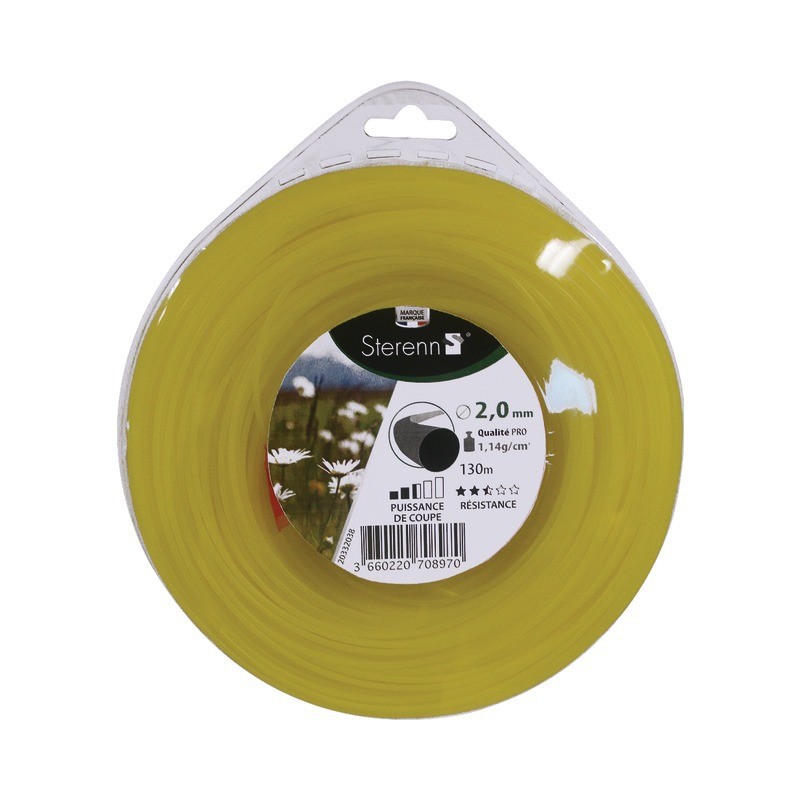 FIL NYLON ROND STERENN Ø2MM 130M FIL NYLON ROND STERENN Ø2MM 130M