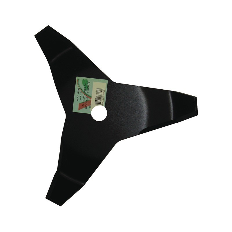 LAME DEBROUSSAILLEUSE RONCE 3 DENTS 300MM AL 25,4MM LAME DEBROUSSAILLEUSE RONCE 3 DENTS 300MM AL 25,4MM