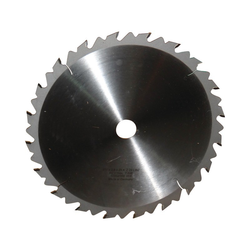 LAME DEBROUSSAILLEUSE 20 DENTS POINTE CARBURE 250MM AL 25,4MM LAME DEBROUSSAILLEUSE 20 DENTS POINTE CARBURE 250MM AL 25,4MM