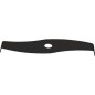 LAME DEBROUSSAILLEUSE RONCE 2 DENTS COURBEE 280MM AL 20MM