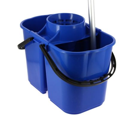 Seau bibac 2 x 7 Litres avec essoreur premium