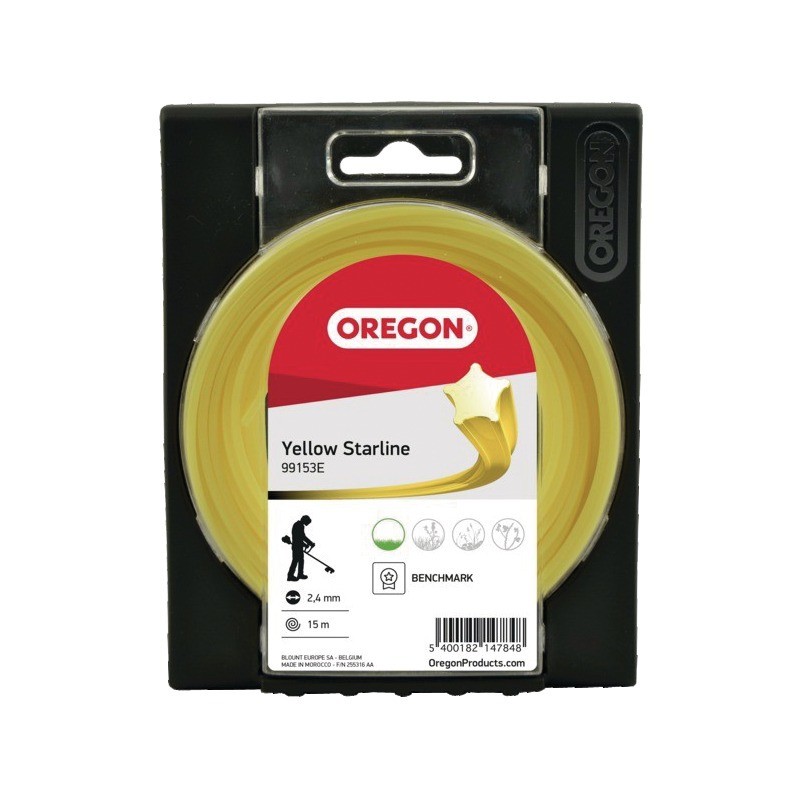 FIL STARLINE ETOILE DIAM 1,6 MM / 210 M OREGON FIL STARLINE ETOILE DIAM 1,6 MM / 210 M OREGON