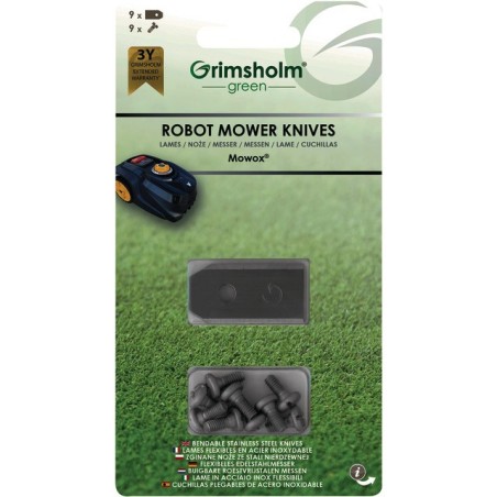 LAMES POUR MOWOX LE BLISTER DE 9