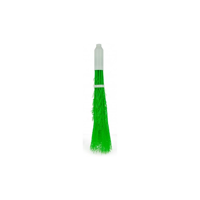 Balai bouleau synthétique vert pour voirie / Monture plastique Balai bouleau synthétique vert pour voirie / Monture plastique