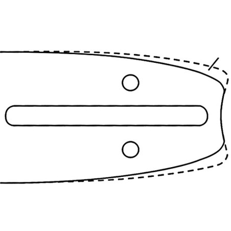 GUIDE 25CM 3/8"LP 043" 40E