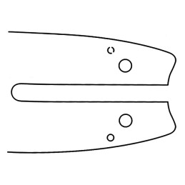 GUIDE 50CM 3/8" 063" 72E (EQUIVALENT 203SLHD025)