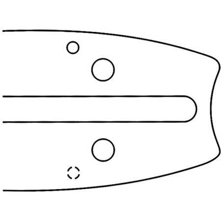 GUIDE 60CM 3/8" 058" 84E (EQUIVALENT 248RNDD009)