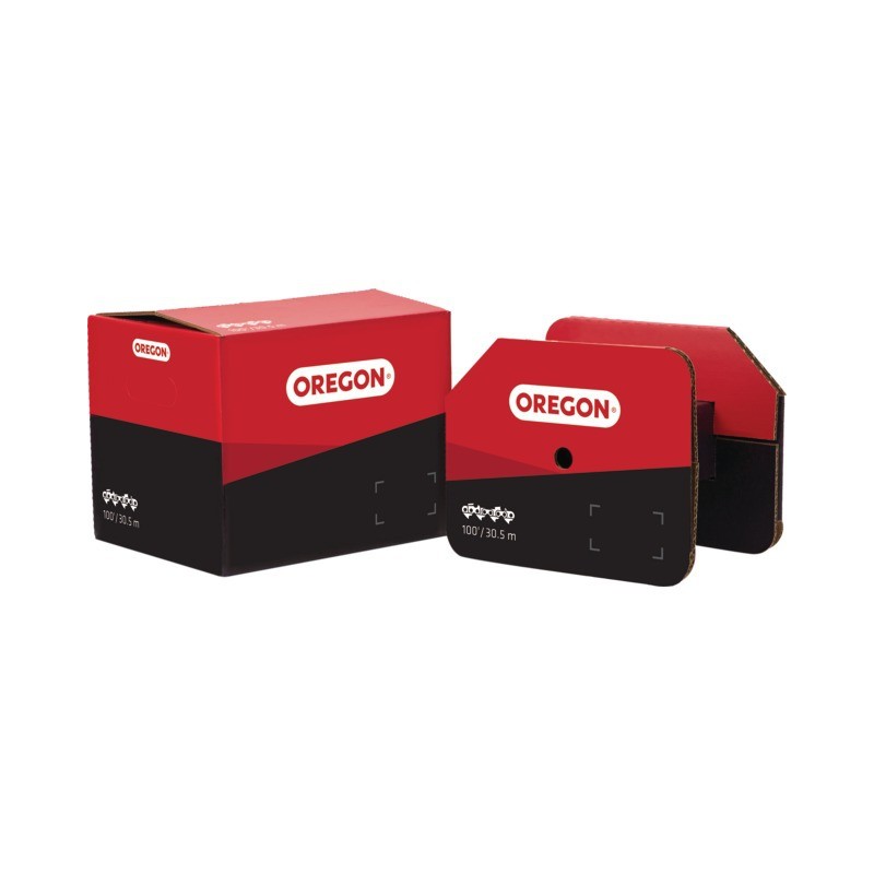 CHAINE CARREE OREGON 75EXL ROULEAU 100 PIEDS 3/8" / 1,6 CHAINE CARREE OREGON 75EXL ROULEAU 100 PIEDS 3/8" / 1,6
