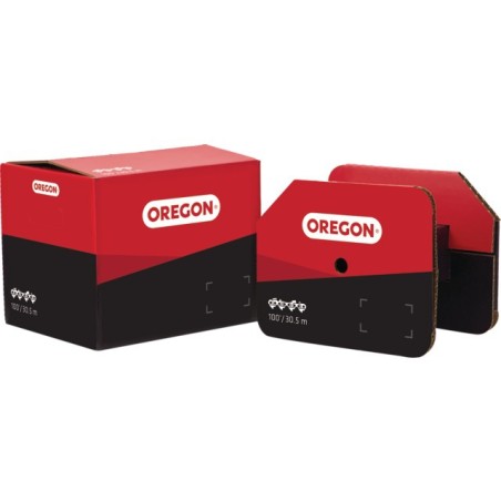 CHAINE CARREE OREGON 75EXL ROULEAU 100 PIEDS 3/8" / 1,6