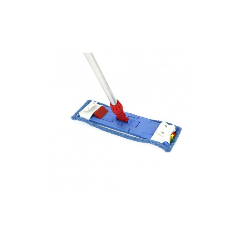 Frange microfibre poches et languettes 4 oeillets Frange microfibre poches et languettes 4 oeillets