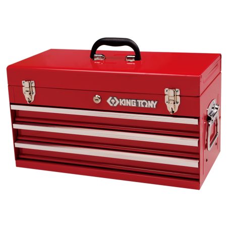 Coffre 3 tiroirs avec serrure