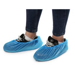 Surchaussure visiteur bleue PE imperméable 20X100 - Ct de 2000