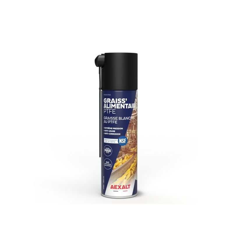 GRAISS'ALIMENTAIRE PTFE Aérosol - 650 ml GRAISS'ALIMENTAIRE PTFE Aérosol - 650 ml