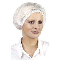Charlotte a clip polypro blanche d53 cm (100 pcs) 