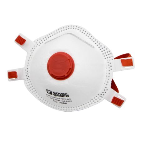 BOITE DE 10 MASQUES ANTIPOUSSIERES JETABLES FFP3 SANS DOLOMI