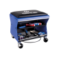 Tabouret de travail mobile avec étagères 