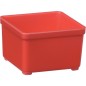 CASIER DE RANGEMENT ROUGE L50,5MM P50,5MM H32MM POUR TIROIR ET MALLETTE