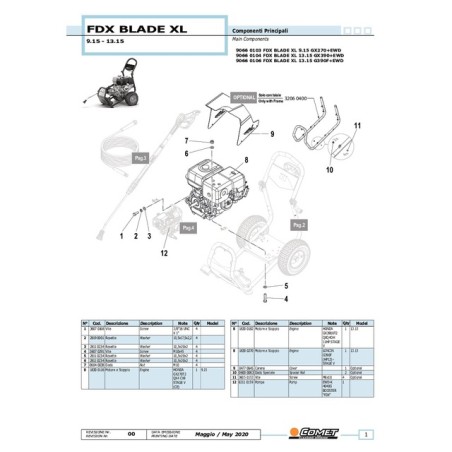 NETTOYEUR EAU FROIDE FDX BLADE XL 15L/MN 310 BAR