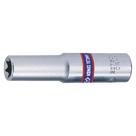Douille longue pour vis mâles Torx 1/4"
