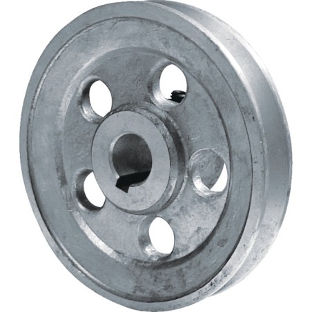 POULIE MOTEUR D120 AL24 3CV TRI
