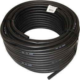 TUYAU AIR CAOUTCHOUC NOIR 20X29 MM