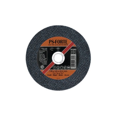 DISQUE À ÉBARBER MÉTAL 115 X 7,2 X 22,2 MM PS FORTE