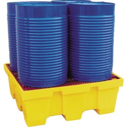 BAC RETENTION CARRE 4 FUTS CAILLEBOTIS METAL/PLASTIC