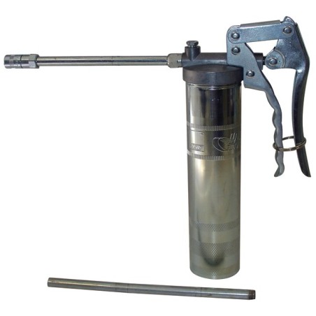 PISTOLET A GRAISSE LUBESHUTTLE AVEC BEC RIGIDE 150MM