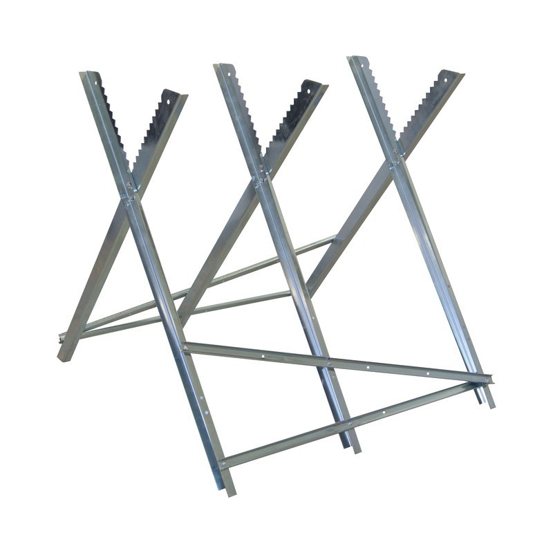 CHEVALET METALLIQUE 3 POSITIONS GALVANISE PLIABLE CHEVALET METALLIQUE 3 POSITIONS GALVANISE PLIABLE