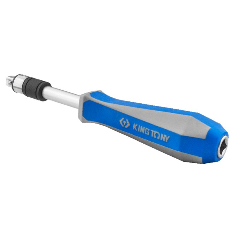 Poignée emmanchéeavec porte-embout douille 1/4" longueur 150mm Poignée emmanchéeavec porte-embout douille 1/4" longueur 150mm