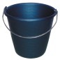 SEAU ROND POLYETYLENE BLEU 12 LITRES AVEC ANSE