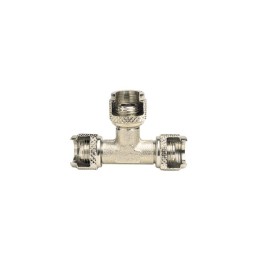 RACCORD EN T 3X1/4" POUR BAIONNETTE PRODIF
