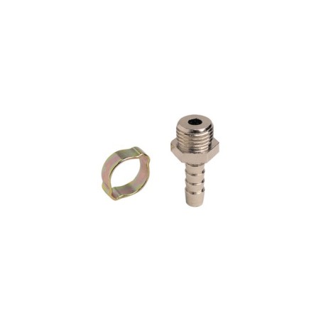 ADAPTATEUR TUYAU 6X13 FILETE MALE 1/4'' BLISTER DE 2 PRODIF
